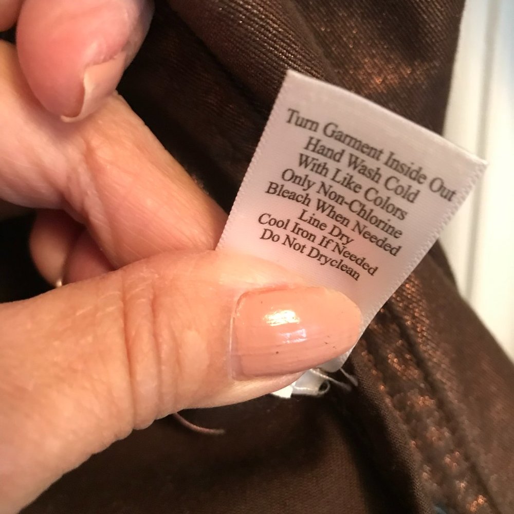 COLDWATER CREEK Bomber Jacket 10P - Picture 5 of 5